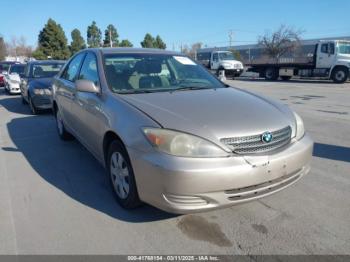  Salvage Toyota Camry