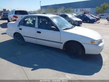  Salvage Toyota Corolla