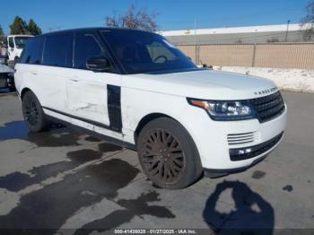  Salvage Land Rover Range Rover