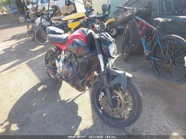  Salvage Yamaha Fz07