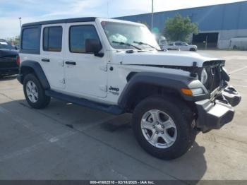  Salvage Jeep Wrangler