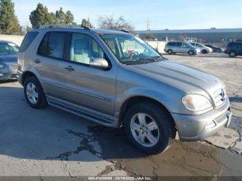  Salvage Mercedes-Benz M-Class