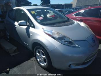  Salvage Nissan LEAF