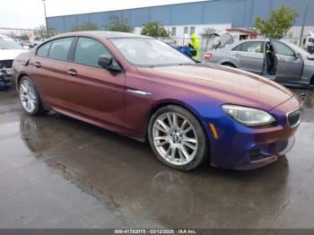  Salvage BMW 6 Series