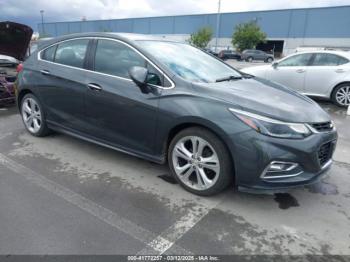  Salvage Chevrolet Cruze