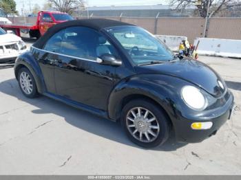  Salvage Volkswagen Beetle