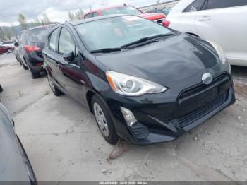 Salvage Toyota Prius c