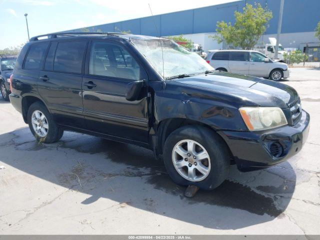  Salvage Toyota Highlander