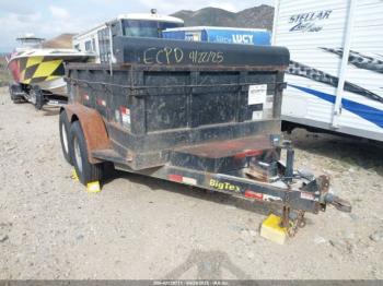 Salvage Big Tex Trailer Co I 10  Dump Trailer