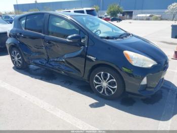  Salvage Toyota Prius c