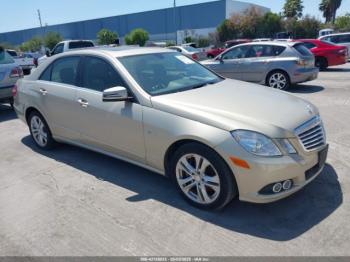  Salvage Mercedes-Benz E-Class