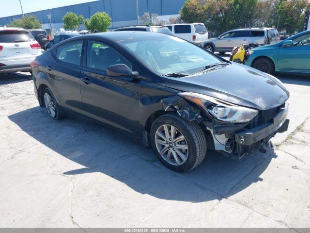  Salvage Hyundai ELANTRA