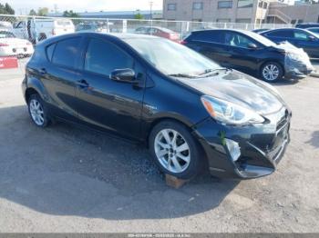  Salvage Toyota Prius c