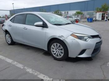  Salvage Toyota Corolla