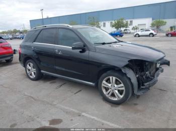  Salvage Mercedes-Benz M-Class