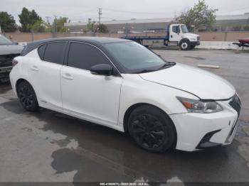  Salvage Lexus Ct