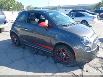  Salvage FIAT 500e