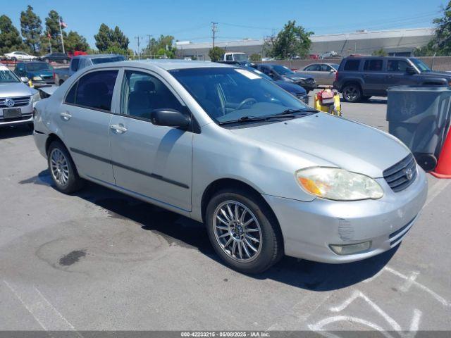  Salvage Toyota Corolla