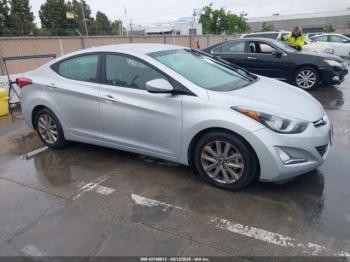  Salvage Hyundai ELANTRA