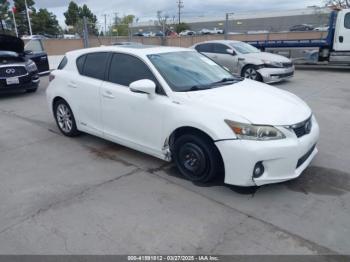  Salvage Lexus Ct