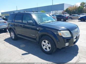  Salvage Mercury Mariner Hybrid