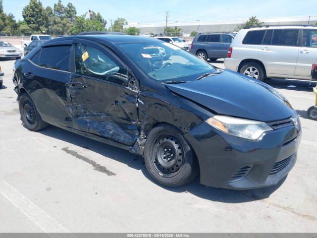  Salvage Toyota Corolla