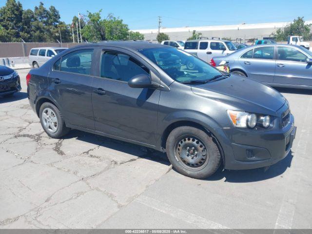  Salvage Chevrolet Sonic