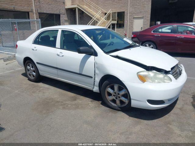  Salvage Toyota Corolla