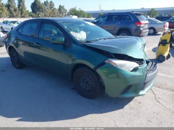  Salvage Toyota Corolla