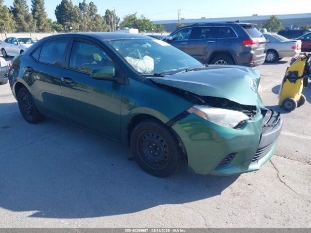  Salvage Toyota Corolla