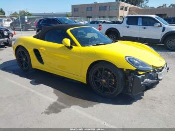  Salvage Porsche 718 Boxster