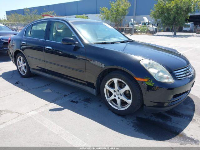  Salvage INFINITI G35