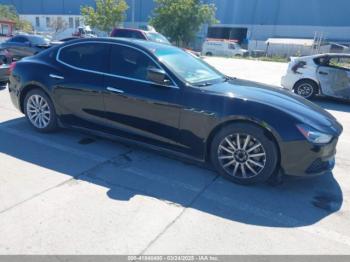  Salvage Maserati Ghibli