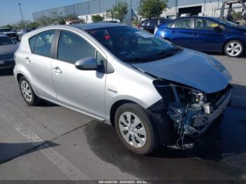  Salvage Toyota Prius c