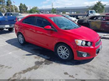  Salvage Chevrolet Sonic