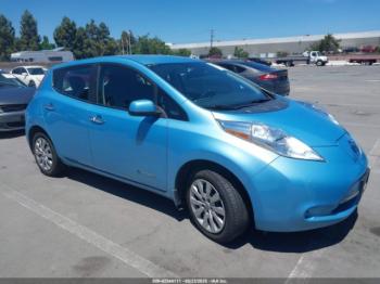  Salvage Nissan LEAF