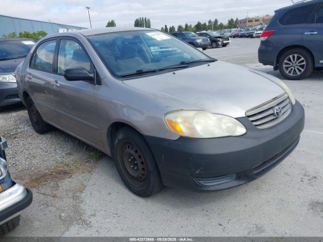  Salvage Toyota Corolla