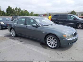  Salvage BMW 7 Series