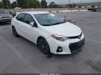  Salvage Toyota Corolla