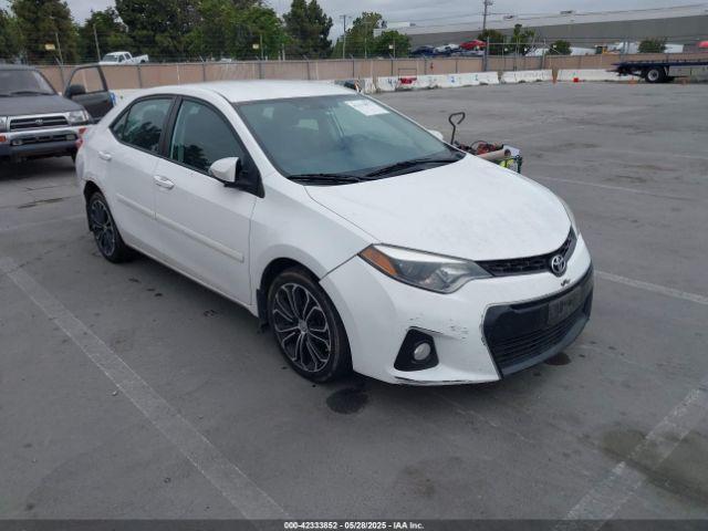  Salvage Toyota Corolla