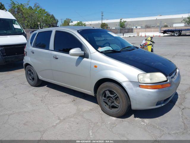  Salvage Chevrolet Aveo