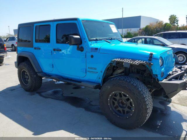  Salvage Jeep Wrangler