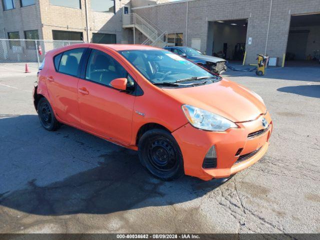  Salvage Toyota Prius c