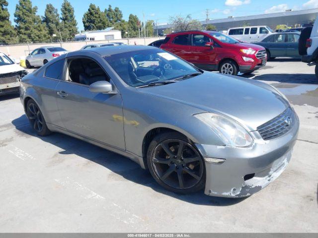  Salvage INFINITI G35