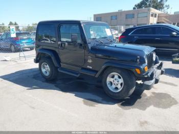  Salvage Jeep Wrangler