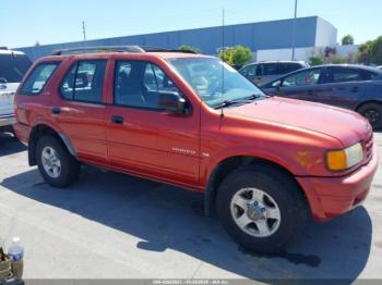  Salvage Isuzu Rodeo