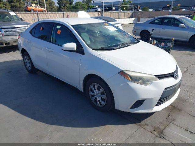  Salvage Toyota Corolla