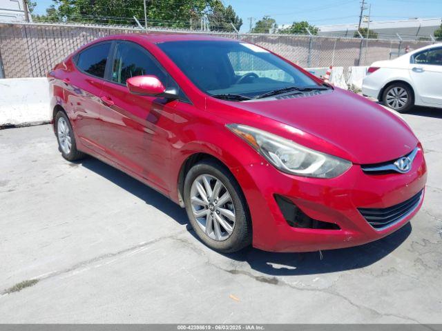  Salvage Hyundai ELANTRA