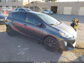  Salvage Toyota Prius c