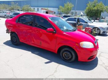  Salvage Chevrolet Aveo